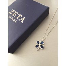 Zeta Jewel Gümüş Yonca Kolye