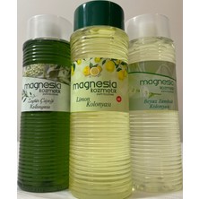 Magnesia 3'lü Kolonya Set 400ML.(ZEYTIN,LIMON,ZAMBAK)