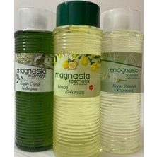 Magnesia 3'lü Kolonya Set 400ML.(ZEYTIN,LIMON,ZAMBAK)