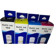 Melsan For Epson L3252 Meta Mürekkep Muadil Set 4 Renk Takım