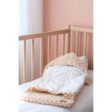Bugula Bebek Taşıma Yatağı Panduf 2’li SET 0-12M Bal Köpüğü Unisex Uyku Tulumu Alize Puffy Örgü Organik Sertifika