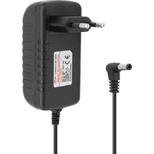 XML Dünyası Powermaster 14 Volt - 1.7 Amper - 24 Watt 5.5*2.5 L Uçlu Plastik Kasa Priz Tipi Adaptör