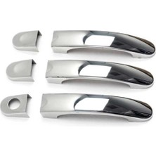 ZNZ Oto Aksesuar Vw T5 Transporter Krom Kapı Kolu 3 Kapı P.çelik 2003-2020 Arası