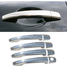 ZNZ Oto Aksesuar Peugeot 308 Krom Kapı Kolu 4 Kapı 2007-2013 Arası P.çelik