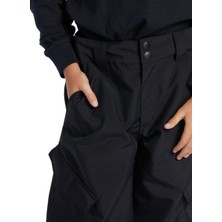 DC Siyah Erkek Çocuk Düz Waterproof Kayak Pantolonu ADBTP03011