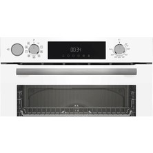 Grundıg Gebd 12302 W Fırın Buhar Destekli Ankastre Fırın Beyaz