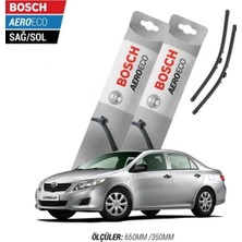 Efr Toyota Corolla 2007 Model Bosch Aeroeco Muz Silecek Takımı