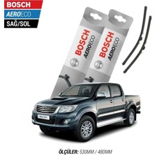 Efr Toyota Hilux 2009 Model Bosch Aeroeco Muz Silecek Takımı