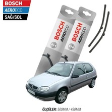 Efr Citroen Saxo 2003 Model Bosch Aeroeco Muz Silecek Takımı