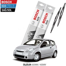 Efr Citroen C2 2008 Model Silecek Takımı Bosch Eco (Telli)