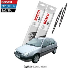 Efr Citroen Saxo 1998 Model Silecek Takımı Bosch Eco (Telli)