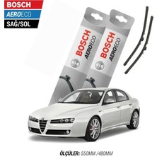 Efr Alfa Romeo 159 2008 Model Bosch Aeroeco Muz Silecek Takımı