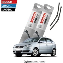 Efr Volkswagen Polo 2007 Model Bosch Aeroeco Muz Silecek Takımı