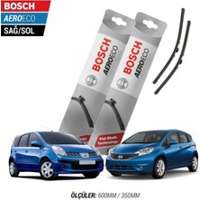Efr Nissan Note 2012 Model Bosch Aeroeco Muz Silecek Takımı