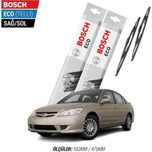 Efr Honda Civic Sedan 2006 Model Silecek Takımı Bosch Eco (Telli)