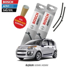 Efr Citroen C3 Picasso 2014 Model Bosch Aeroeco Muz Silecek Takımı