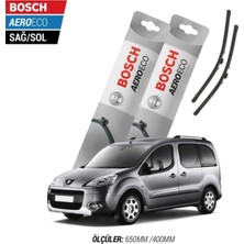 Efr Peugeot Partner 2012 Model Bosch Aeroeco Muz Silecek Takımı