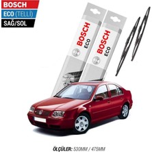 Efr Volkswagen Bora 2000 Model Silecek Takımı Bosch Eco (Telli)