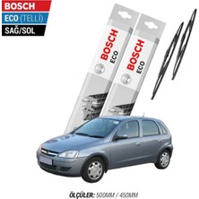 Efr Opel Corsa C 2006 Model Silecek Takımı Bosch Eco (Telli)