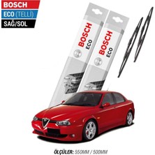 Efr Alfa Romeo 156 2007 Model Silecek Takımı Bosch Eco (Telli)