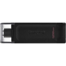 Kingston 128GB Usb-C 3.2 Gen1 DT70/128GB Kıngston