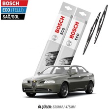 Efr Alfa Romeo 166 1999 Model Silecek Takımı Bosch Eco (Telli)