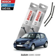 Efr Renault Clio 2 1998 Model Bosch Aeroeco Muz Silecek Takımı