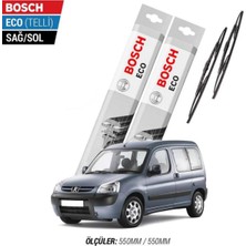 Efr Peugeot Partner 2006 Model Silecek Takımı Bosch Eco (Telli)