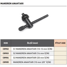 Fett 10MM Harvest Mandren Anahtarı