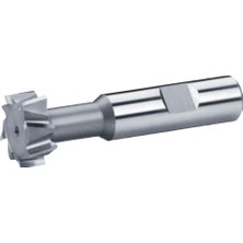 Fett 16X8 mm Zps DIN851 Hss Co5 Çapraz Dişli T Kanal Freze