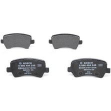 Bosch Arka Fren Balatası S-Max 09 06 Galaxy Iıı 06 Volvo S60 10 S80 06 V60 -V70 06 XC60 08 XC70 06 Range Rover Evoque 11 6G912M008FB-30794554-LR027129