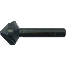 Fett 6,3mm Bucovice DIN335C Hsse Va NB-335PS 90° Paslanmaz Için 3 Ağızlı Havşa Freze