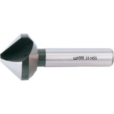Fett 6,3mm Bucovice DIN335C Hss NB-335 3 Ağız 90° Havşa Freze