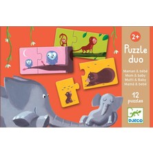 Djeco İkili Puzzle/ Duo Mom Baby