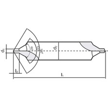 Fett 1,60MM Iat DIN333B Hss Punta Matkabı