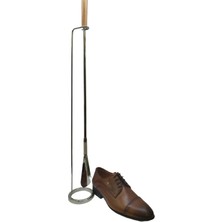 Sistem Yaylı Krom Ayakkabı Çekeceği Kereta 72 cm-Renksiz