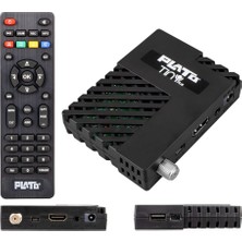 Plato Tiny Plus Tek USB Li Wifi Destekli Hd Uydu Alıcısı HDMI Uydu Cihazı