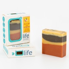 Olife Soap 3 Adet Doğal El Yapımı Zencefil ve Kurabiye Kokulu Sabunu 3X100G