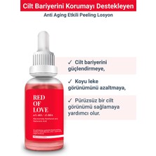 SHE VEC RED OF LOVE - Bariyer Onarımı ve Güçlü Antioksidan Koruma Sağlayan Resurfacing Peeling Losyon