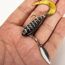 Silhouette Yumuşak Swimbait Kürek Kuyruk Cazibesi Yumuşak Bas Yem Kürek Kuyruk Yüzmek Yem Bas Alabalık Walleye Crappie (Yurt Dışından)