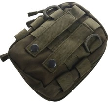 Silhouette 600D Naylon Su Geçirmez Molle Yardımcı Spor Sırt Çantası Sling Omuz Çantaları Seyahat Yürüyüş Açık Ordu Yeşili Için (Yurt Dışından)