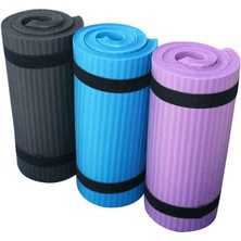 Silhouette 15 mm Kalın Yoga Mat Konfor Köpük Diz Dirsek Pedi Paspaslar Egzersiz Yoga Kapalı Pedleri Fitness Eğitimi, Siyah (Yurt Dışından)