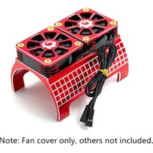 Silhouette Alüminyum Alaşımlı Soğutma Fanı Kapağı 30X30MM Rc Motor Için Esc Elektrik Düzenleyici Fan Koruma Kapağı, Sarı (Yurt Dışından)