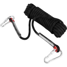 Silhouette Açık Kaya 12MM Ev Yangın Acil Kaçış Halatı Çok Fonksiyonlu Ağır Halat Yürüyüş Mağaracılık Kamp Için (Yurt Dışından)