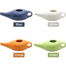 Silhouette 250 ml Seramik Neti Pot Burun Temizleme Pot Dayanıklı Sızdırmaz Borulu Pot Burun Durulama Burun Yıkama Erkekler ve Kadınlar Için, Beyaz (Yurt Dışından)