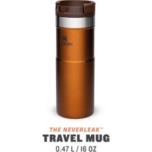 Stanley The Neverleak Travel Mug 47L 16OZ MAPLE Kahverengi Termos Bardak AS1009851010