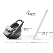 Laken Tritan Jannu Şişe 0,45L - Pembe