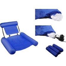 Silhouette Şişme Şamandıra Sıralı Yüzen Sandalye Arkalığı Recliner Yüzen Yatak Kanepe Açık Şişme Yüzme Yüzen Sandalye (Yurt Dışından)