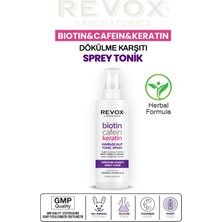 Revox Biotin KafeinKeratin Içeren Saç Sağlıklı Uzamaya Yardımcı Sprey Tonik 200 Ml