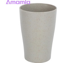 Betty Becky Amamia Diş Fırçası Bardağı Yüksek Kapasiteli Gargara Kupa Ev Drinkware (Yurt Dışından)